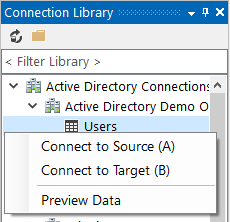 Connection Library - Active Directory Users