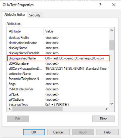 LDAP Path