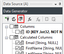 Data Schema Preview