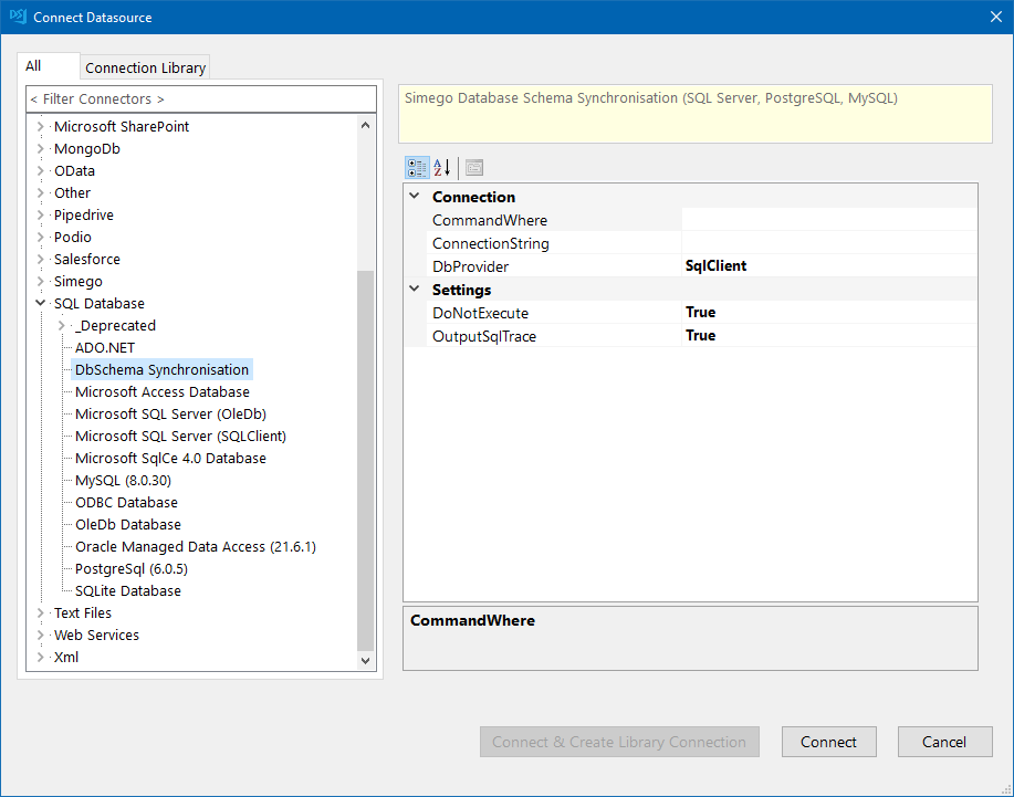 DbSchema Connector