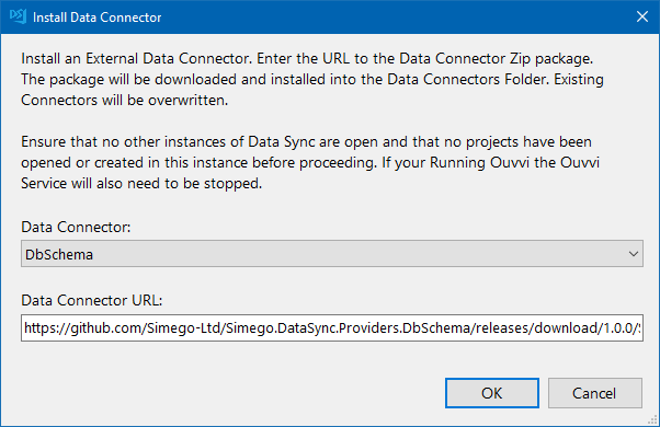 Install DbSchema Connector