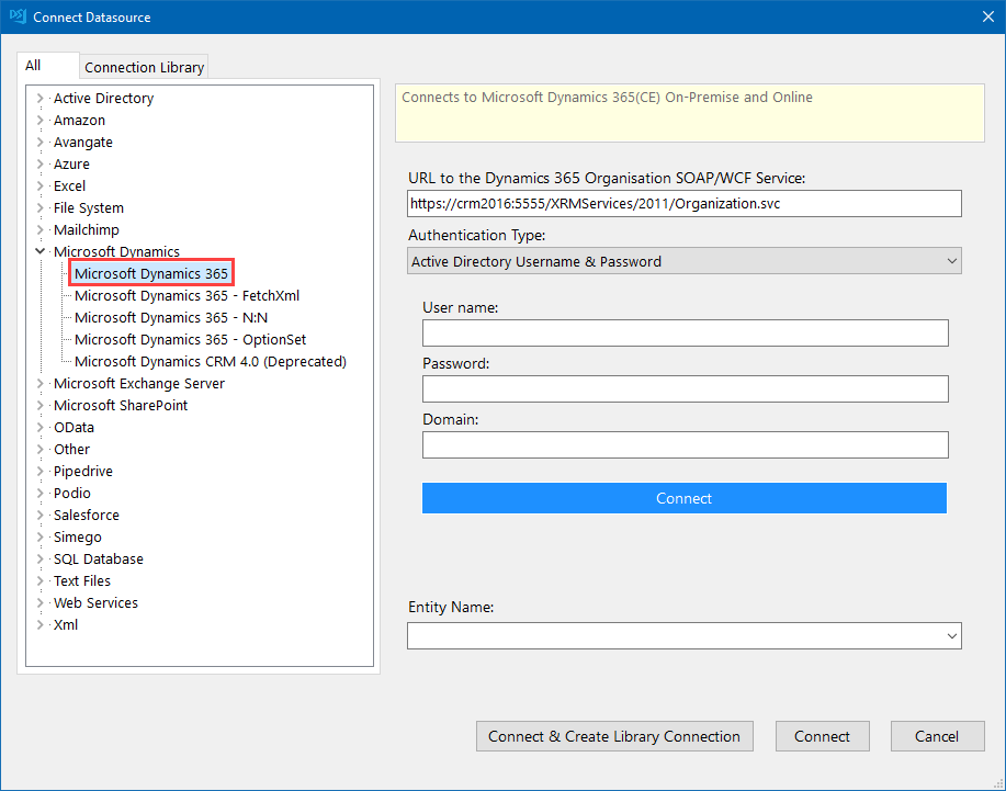 Dynamics On Premise Connection