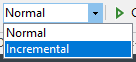 Set Incremental Mode