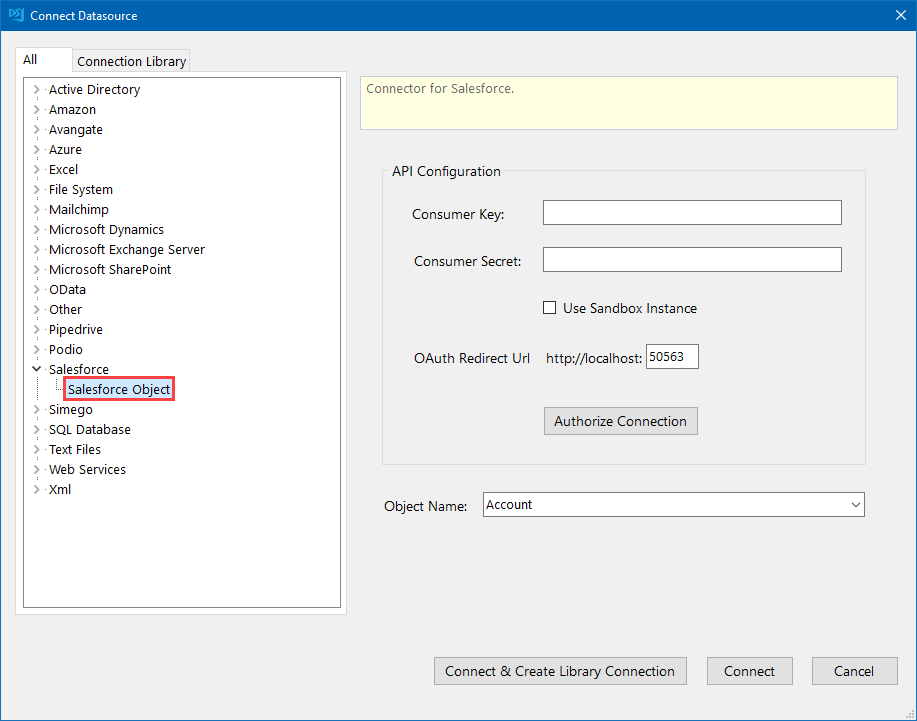 Salesforce Connector