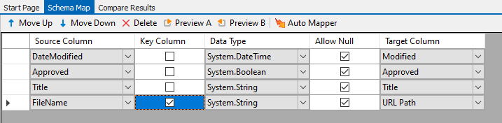 Schema Mapping