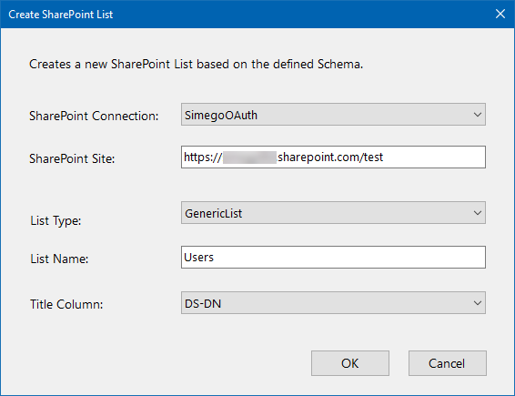 New SharePoint List