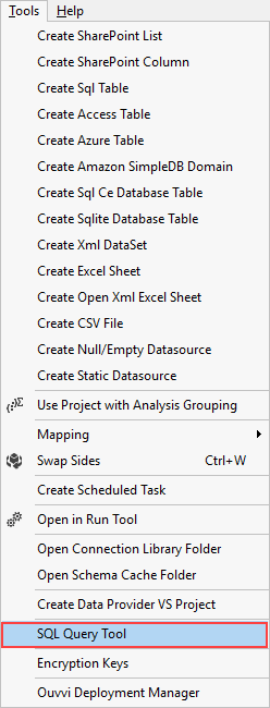 SQL Query Tool